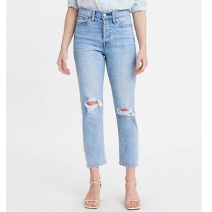 Women’s High Rise Wedgie Straight Cropped Pants